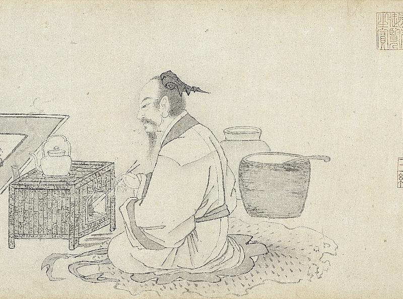 重拾“圍爐煮茶”文化，一起看看故宮藏畫(huà)里的“圍爐煮茶”[精制鋼圍爐茶桌](圖10)