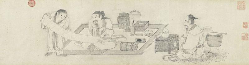重拾“圍爐煮茶”文化，一起看看故宮藏畫(huà)里的“圍爐煮茶”[精制鋼圍爐茶桌](圖11)