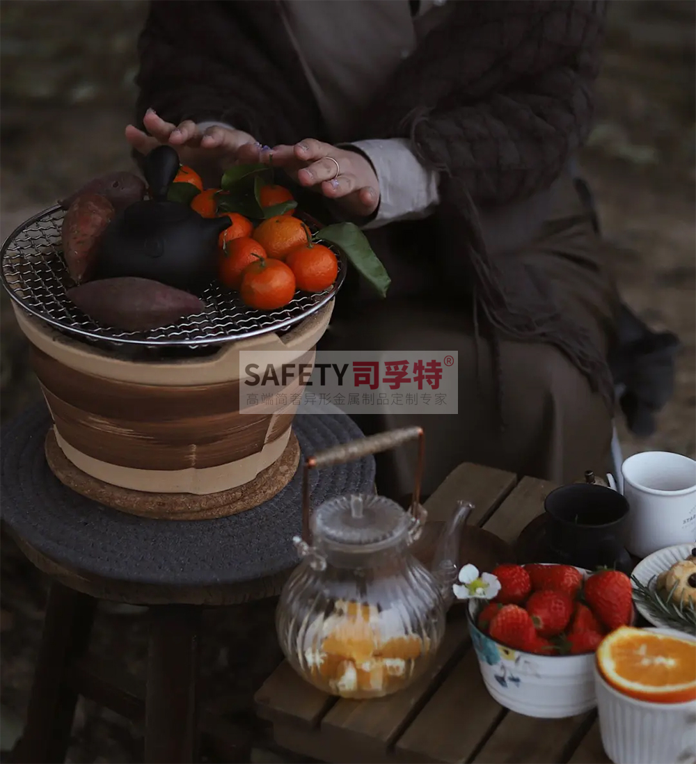 圍爐煮茶小貼士：火災(zāi)、中毒、燙傷需防范[精制鋼圍爐茶桌](圖3)