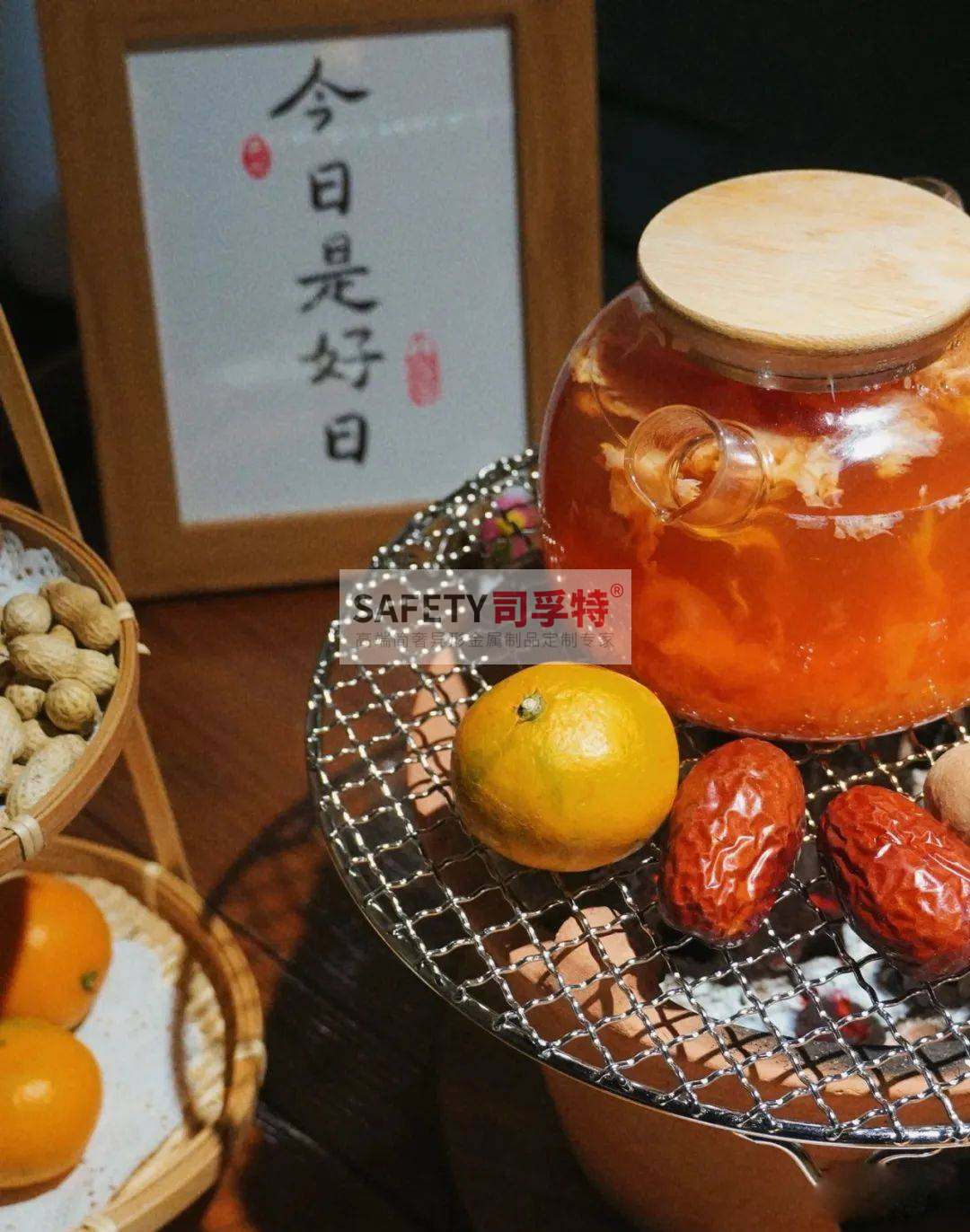 圍爐配萬物，煮茶煮酒又烤秋[司孚特圍爐茶桌，炭火爐，精制鋼圍爐](圖3)